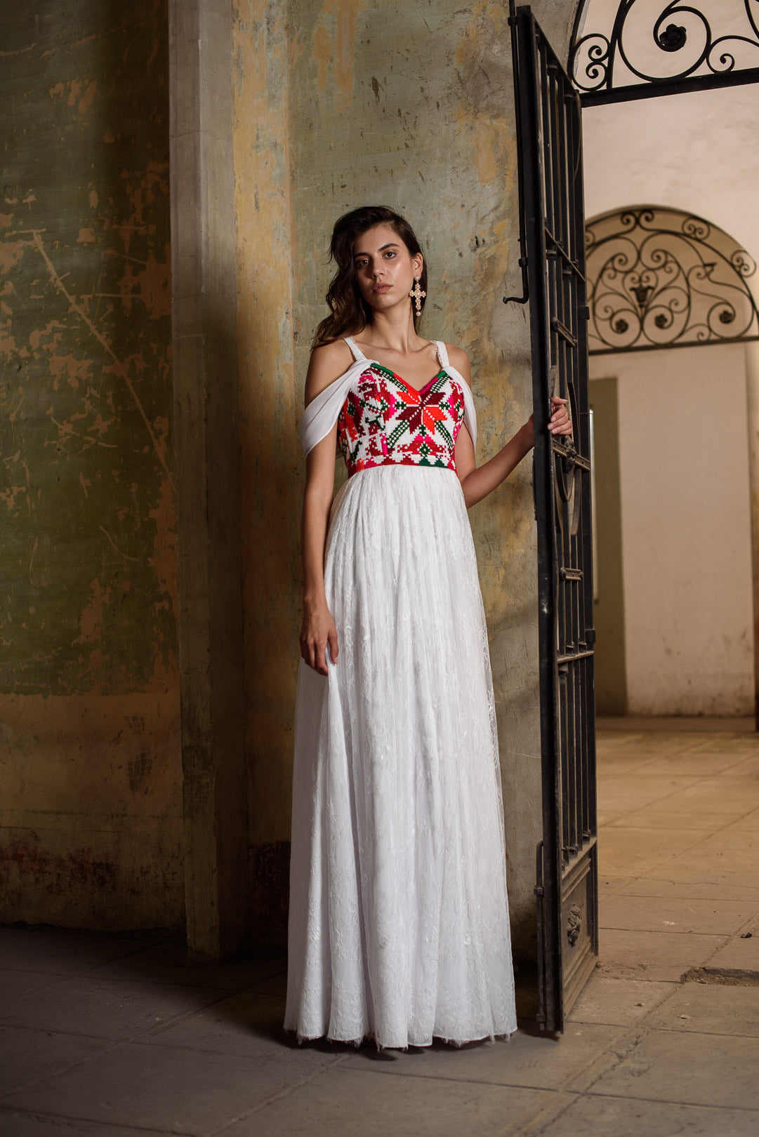 Pre-Order: Potosi Embroidered Dress