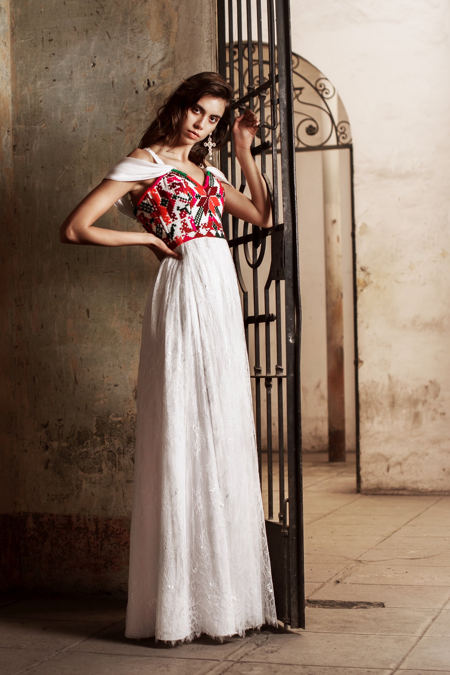 Pre-Order: Potosi Embroidered Dress