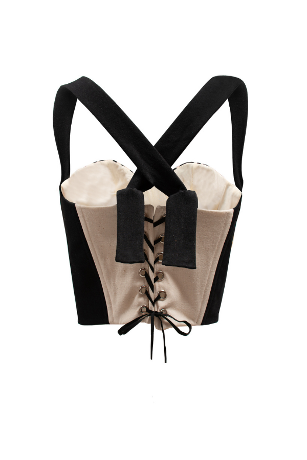 Load image into Gallery viewer, Flores Embroidered Bustier
