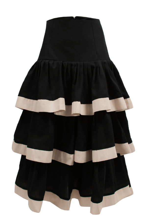 Flores Ruffle Skirt - Cadena Collective