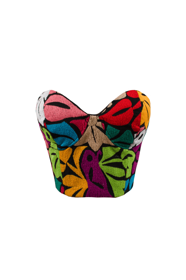 Jalapa de Daz Strapless Bustier - Nayibi Mxico 4XL Jalapa de Daz Strapless Bustier - Nayibi Mxico 4XL