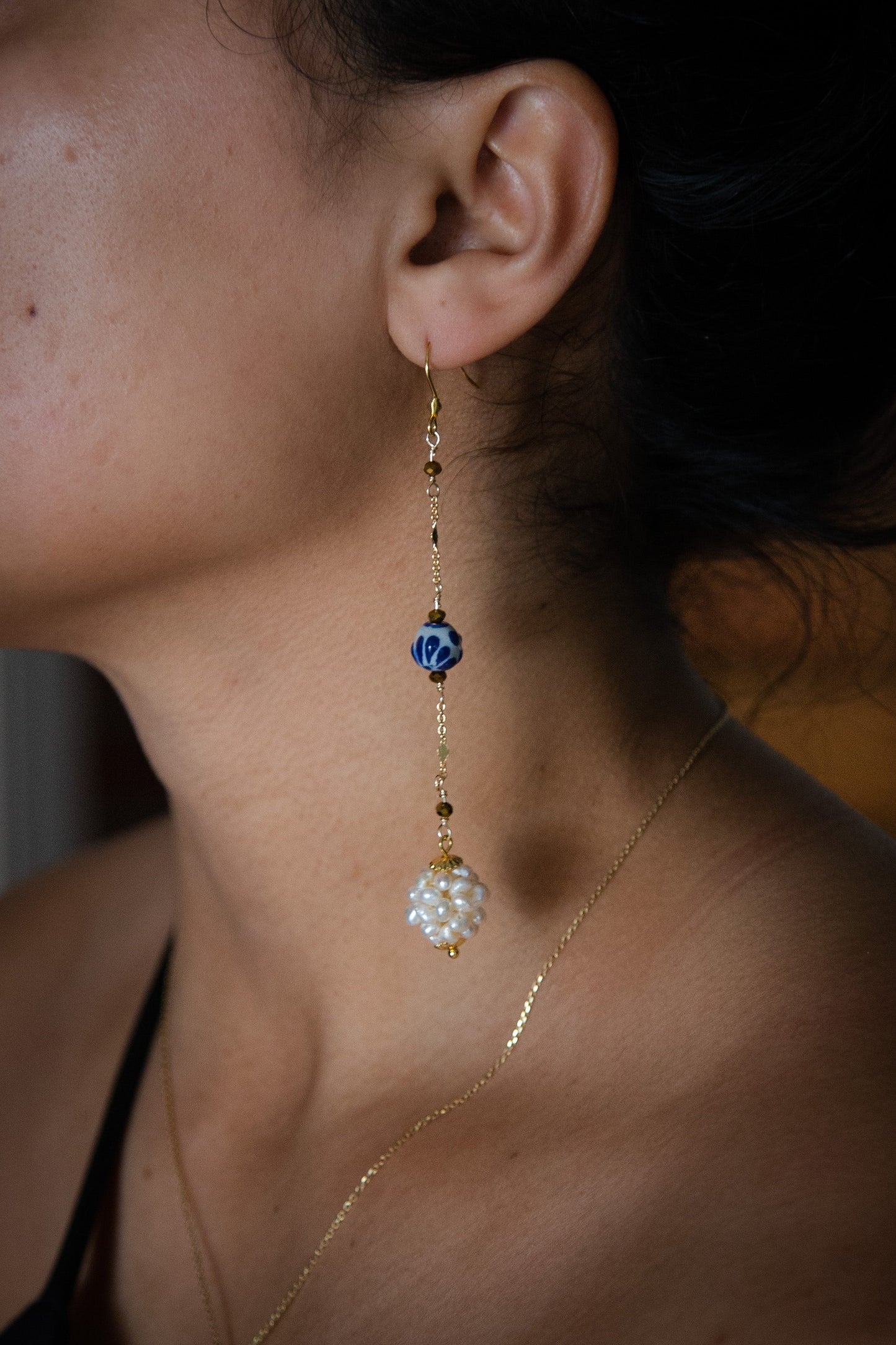 Talavera Drop Earrings - Cadena Collective